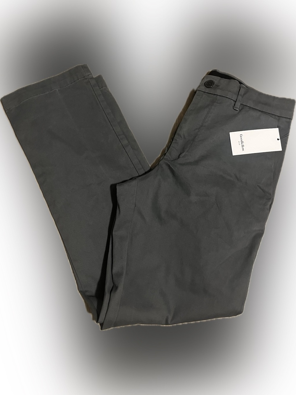 Goodfellow & Co Men’s Slim Chino Pants Size 30X30 Dark Gray NWT⁠